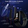 ivoler 3 Piezas Funda para Xiaomi Smart Band 9 Active/Redmi Band 3 (No para Xiaomi Mi Band 9), Protección Completa Protector de