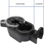 Taesayl Portavasos para Consola Central de Coche portavasos para Benz Smart W451 A4518100370