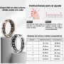 SMARTIA - Anillo Inteligente – Smart Ring Hombre Mujer – Anillo Actividad Fitness – Tensiometro - Anillo Control Salud –