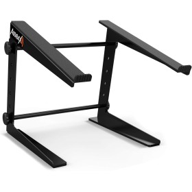 Audibax Top-5 - Soporte para Portátil - Stand para Ordenador para Cabina DJ o Estudio - Altura Regulable de 16,5 a 25,5 cm -