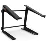 Audibax Top-5 - Soporte para Portátil - Stand para Ordenador para Cabina DJ o Estudio - Altura Regulable de 16,5 a 25,5 cm -