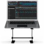 Audibax Top-5 - Soporte para Portátil - Stand para Ordenador para Cabina DJ o Estudio - Altura Regulable de 16,5 a 25,5 cm -