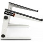 Audibax Top-5 - Soporte para Portátil - Stand para Ordenador para Cabina DJ o Estudio - Altura Regulable de 16,5 a 25,5 cm -