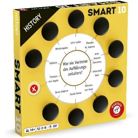 Piatnik 7244 Preguntas adicionales 7244 Smart Entertaiment con 1000 Posibilidades de Respuesta. Jugable con el Juego Original