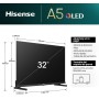 Hisense 40A4N - Smart TV HD 40 Pulgadas, TV con Modo Juego, Deportes IA, Dolby DTS HD, VIDAA U6, función Compartir en el