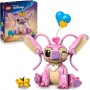LEGO | Disney Ángela - Juguete de Construcción de Lilo y Stitch - Figura Articulada de Amiga de Stitch con 3 Globos de Corazón y