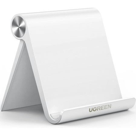 UGREEN Soporte Tablet Mesa, Stand Ajustable Multiángulo para Móvil de 4-11" Compatible con iPad, Galaxy Tab S9 S8, iPhone 16 15