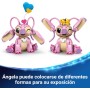 LEGO | Disney Ángela - Juguete de Construcción de Lilo y Stitch - Figura Articulada de Amiga de Stitch con 3 Globos de Corazón y