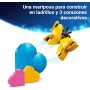 LEGO | Disney Ángela - Juguete de Construcción de Lilo y Stitch - Figura Articulada de Amiga de Stitch con 3 Globos de Corazón y