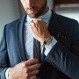 BDIG Correa compatible con Xiaomi Mi Band 9/Xiaomi Mi Band 8, pulsera de repuesto de acero inoxidable con hebilla ajustable para