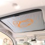 OUSIKA Parasol Vidrio para Techo Solar, Protección Solar, Aislamiento Térmico, Cubierta Protección contra el Viento, Bloquea Los