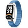 PaceBid Nailon Correa Compatible con Xiaomi Smart Band 9 Active(Mi Band 9 Active), Hombre Mujere Correa de Tela Elástica Solo