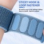 PaceBid Nailon Correa Compatible con Xiaomi Smart Band 9 Active(Mi Band 9 Active), Hombre Mujere Correa de Tela Elástica Solo