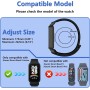 PaceBid Nailon Correa Compatible con Xiaomi Smart Band 9 Active(Mi Band 9 Active), Hombre Mujere Correa de Tela Elástica Solo