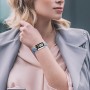 PaceBid Nailon Correa Compatible con Xiaomi Smart Band 9 Active(Mi Band 9 Active), Hombre Mujere Correa de Tela Elástica Solo