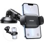 UGREEN Soporte Móvil Coche Salpicadero, Suporte Telemovel Carro para Parabrisas Brazo Ajustable Compatible con iPhone 16 15 14