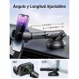 UGREEN Soporte Móvil Coche Salpicadero, Suporte Telemovel Carro para Parabrisas Brazo Ajustable Compatible con iPhone 16 15 14