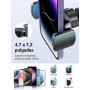 UGREEN Soporte Móvil Coche Salpicadero, Suporte Telemovel Carro para Parabrisas Brazo Ajustable Compatible con iPhone 16 15 14