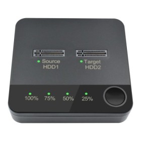 Copiadora de disco duro con indicador LED Clonador de disco duro SSD T