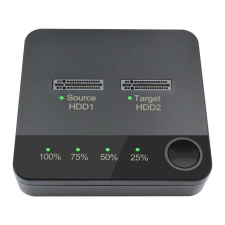 Copiadora de disco duro con indicador LED Clonador de disco duro SSD T