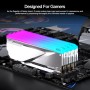Netac RGB DDR5 7200 MHz 32 GB (2 x 16 GB) CL34 288 Pines para XMP3.0 con disipadores térmicos RGB Compatible con Memoria de