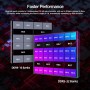 Netac RGB DDR5 7200 MHz 32 GB (2 x 16 GB) CL34 288 Pines para XMP3.0 con disipadores térmicos RGB Compatible con Memoria de
