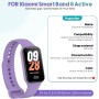 MIJOBS Correas Deportiva Compatible para Xiaomi Smart Band 8 Active, Silicona Correa de Suave y Transpirable Pulsera Compatible