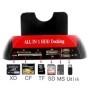Estación de acoplamiento HDD SATA SSD con ranuras duales USB3.0 a 2,5/