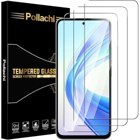 Pollachi [3 Piezas Protector de Pantalla para Honor 90 Smart/Honor X7b 5G,Cristal Templado,9H Dureza