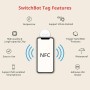 SwitchBot Smart Switch Button Pusher - Bluetooth App o Control de Temporizador, Fácil de Usar con 3 Modos, Necesita SwitchBot