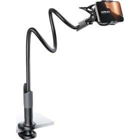 Lamicall Soporte Móvil con Cuello de Cisne - Soporte Teléfono e Smartphones Con Brazo Flexible para iPhone 16 15 14 13 12 11 Pro