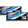 G.SKILL Kit de actualización de memoria SO-DIMM DDR4 SO-DIMM de 64 GB 3200 MHz (CL22) 1,20 V PC4-25600 Ripjaws 2 x 32 GB