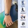 PaceBid Nylon Correa para Xiaomi Smart Band 9 Active (Xiaomi Mi Band 9 Active), Hombres Mujeres Trenzada Magnética Reloj de