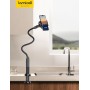 Lamicall Soporte Móvil con Cuello de Cisne - Soporte Teléfono e Smartphones Con Brazo Flexible para iPhone 16 15 14 13 12 11 Pro