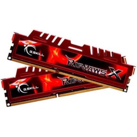 G.Skill RipjawsX F3-12800CL9D-8GBXL - Memoria RAM de 8 GB, DDR3 para Intel y AMD (PC12800, 1600 MHz) - 2 x 4 GB