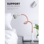 Lamicall Soporte Móvil con Cuello de Cisne - Soporte Teléfono e Smartphones Con Brazo Flexible para iPhone 16 15 14 13 12 11 Pro