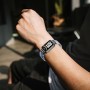 PaceBid Nylon Correa para Xiaomi Smart Band 9 Active (Xiaomi Mi Band 9 Active), Hombres Mujeres Trenzada Magnética Reloj de