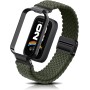 PaceBid Nylon Correa para Xiaomi Smart Band 9 Active (Xiaomi Mi Band 9 Active), Hombres Mujeres Trenzada Magnética Reloj de