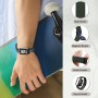 PaceBid Nylon Correa para Xiaomi Smart Band 9 Active (Xiaomi Mi Band 9 Active), Hombres Mujeres Trenzada Magnética Reloj de