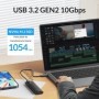 ORICO Carcasa SSD M2 NVMe SATA 10Gbps USB 3.2 Gen 2 NVMe 5Gbps M2 SATA