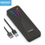 GODO M.2 NVMe Adaptador de carcasa de disco duro TIPO C USB 3.2 Gen 21