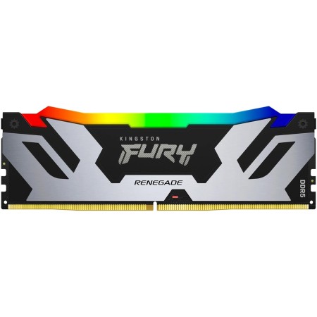 Kingston FURY Renegade Negro RGB XMP 24GB 6400MT/s DDR5 CL32 DIMM Memoria gamer para Ordenadores de sobremesa - KF564C32RSA-24