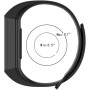 BYISYUE Correa para Xiaomi Mi Smart Band 4C, Silicona Deporte Brazalete Pulsera de Repuesto para Xiaomi Mi Smart Band 4C