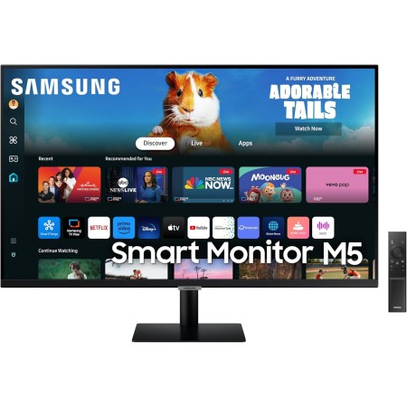 SAMSUNG LS27DM500EUXEN - Smart Monitor M5 de 27" Full HD (1920 x 1080, 16:9, 144Hz, 4ms, AMD FreeSync, Modo Eye Saver, Flicker