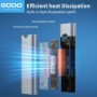 GODO M.2 NVMe Adaptador de carcasa de disco duro TIPO C USB 3.2 Gen 21