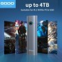 GODO M.2 NVMe Adaptador de carcasa de disco duro TIPO C USB 3.2 Gen 21
