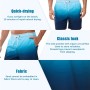 Bañador Hombre de Secado Rápido Impermeable Bañadores Largo, Traje de Baño para Natacion Piscina Corto Pantalones, Verano Shorts