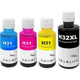 LAIPENG 31 32XL Tinta Compatible con HP 31 32 XL para Smart Tank 315 319 455 515 516 530 555 558 559 570 655 670 790 5105 7005