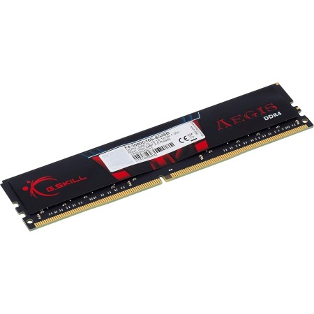 G.Skill Aegis 8GB DDR4 3000MHz módulo de - Memoria (8 GB, 1 x 8 GB, DDR4, 3000 MHz, 288-pin DIMM, Negro)