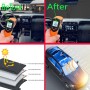 BAYAJIAZ Parasol para Parabrisas Delantero Coche para Smart Fortwo 451 Coupe 2007-2014 Protección Rayos UV Protector Solar